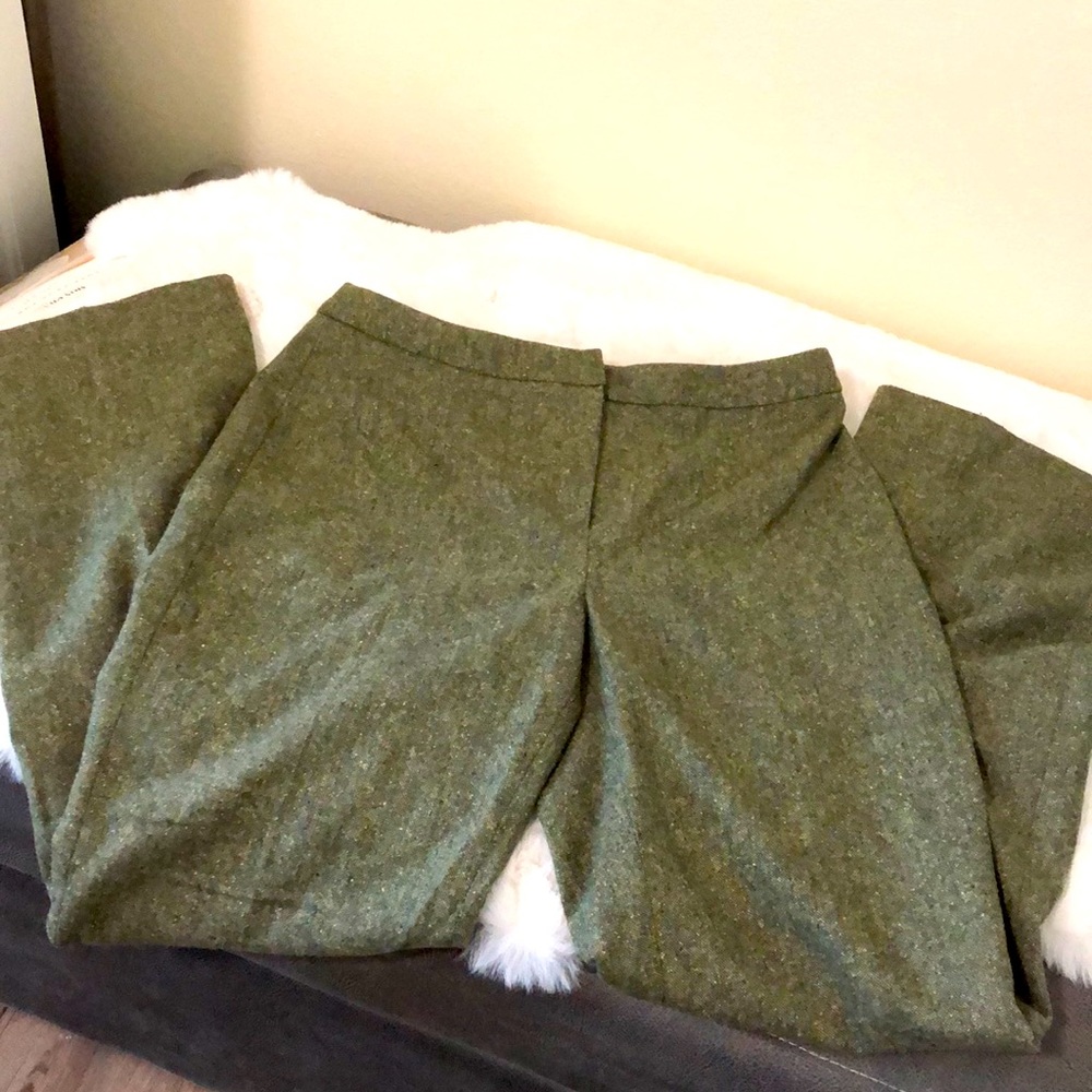 Fancy silk and wool 1940s slack